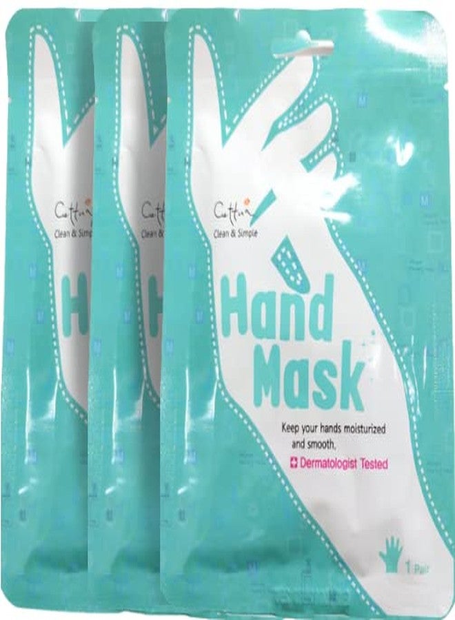 Cettua Clean & Simple Hand Moisturizing and Hydrating Mask with Shea Butter and Jojoba Oil | Dermatologist Tested 3 Pack - Image 1